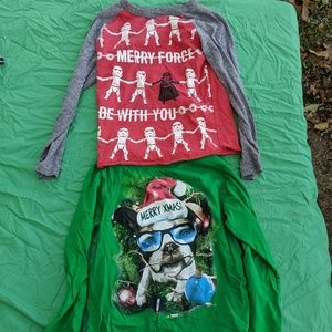 Long sleeve Christmas T-shirts